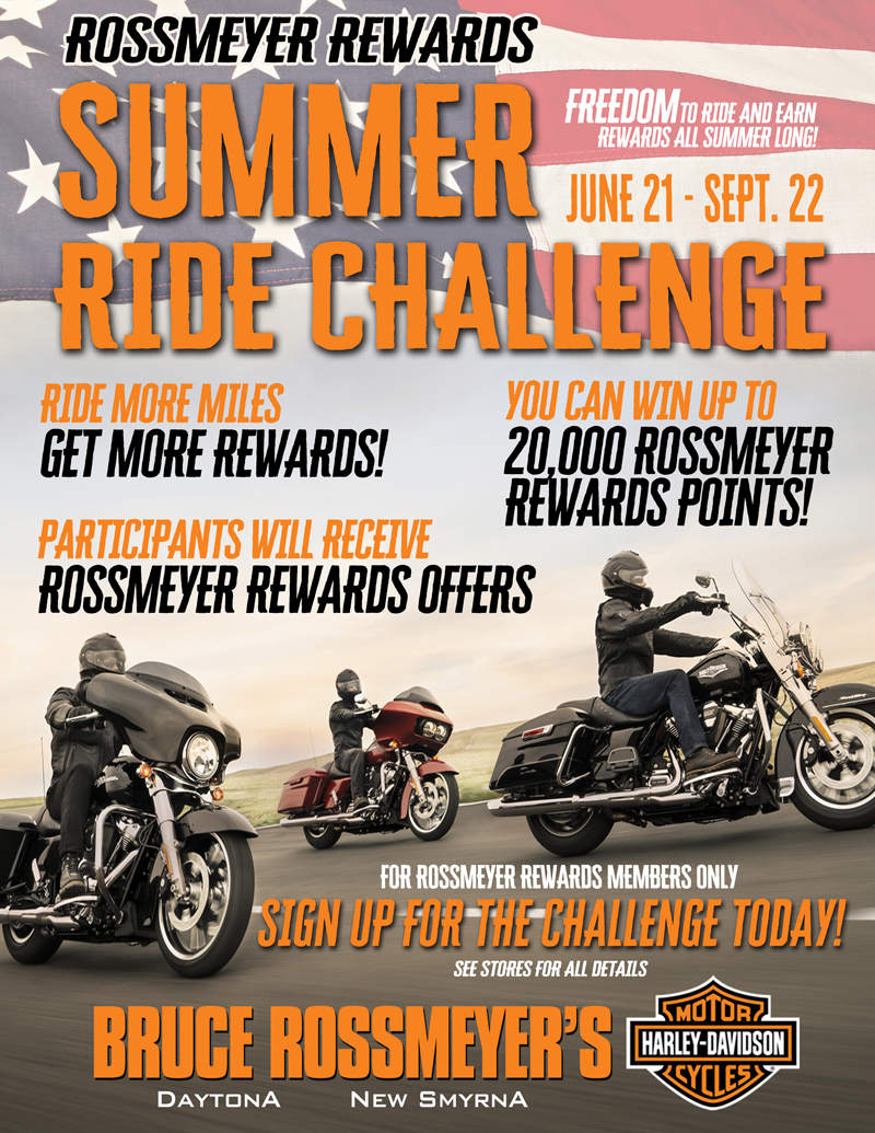 Ridechallenge Teddy Morse S Daytona Harley Davidson Ormond Beach